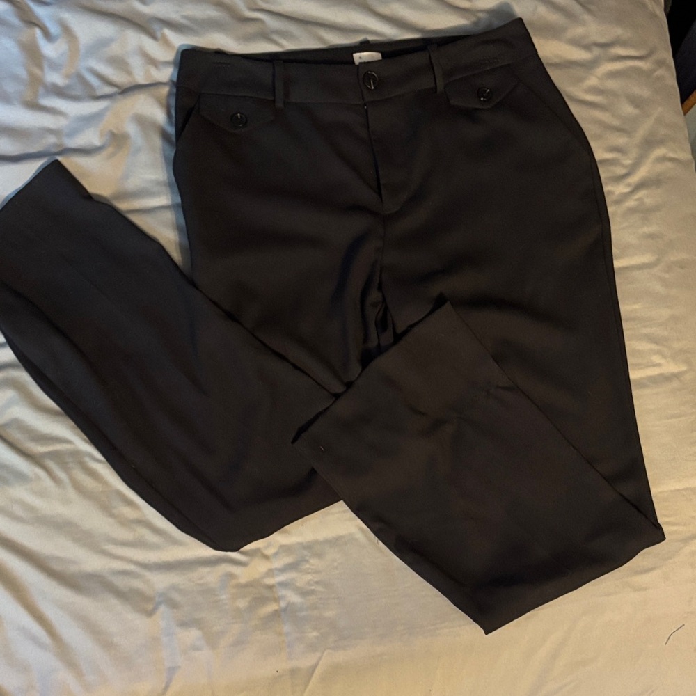 a new day Women's Black Straight Leg Pants